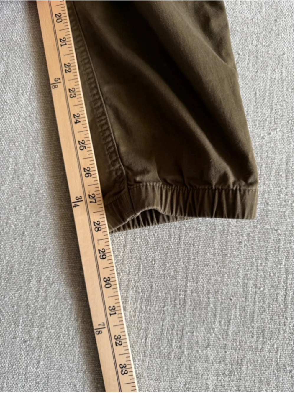 Roots green Cargo joggers men’s size large - Picture 11 of 11